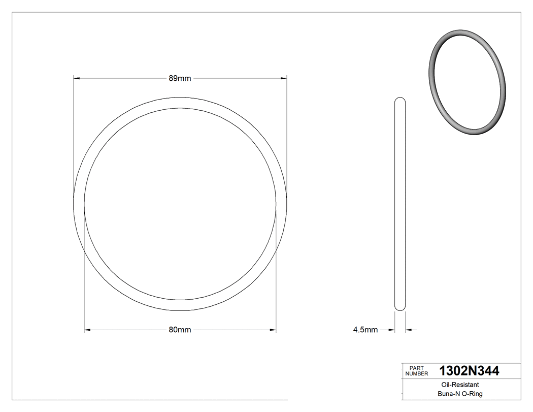 Technical drawing - 1302N344